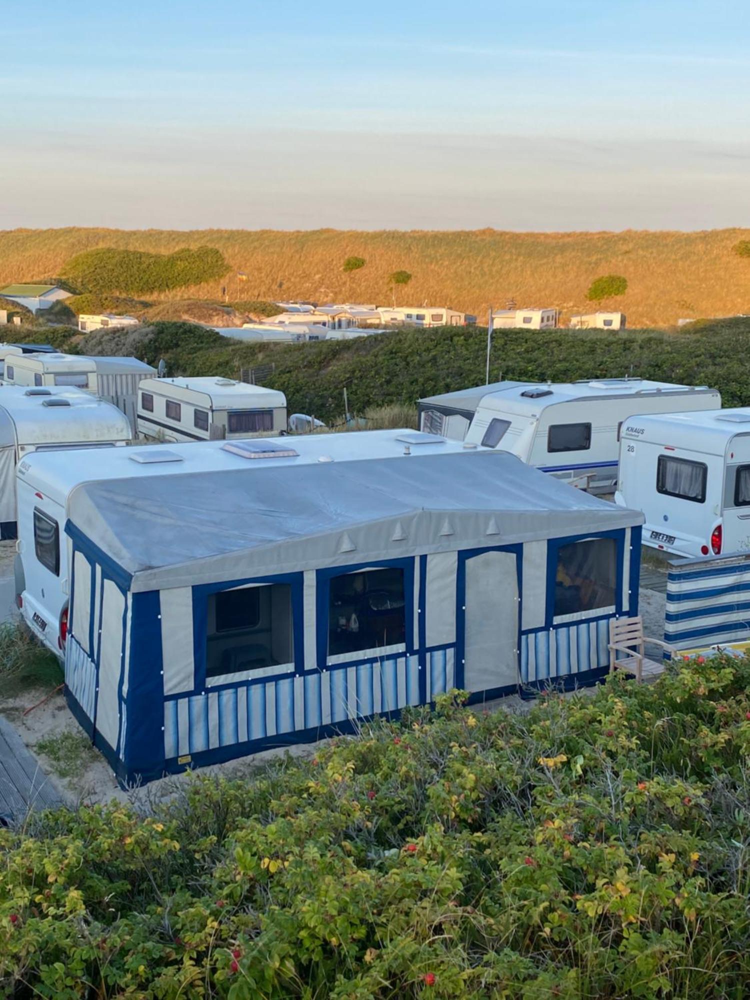 Wohnwagenvermietung Hoernum / Sylt Exterior foto