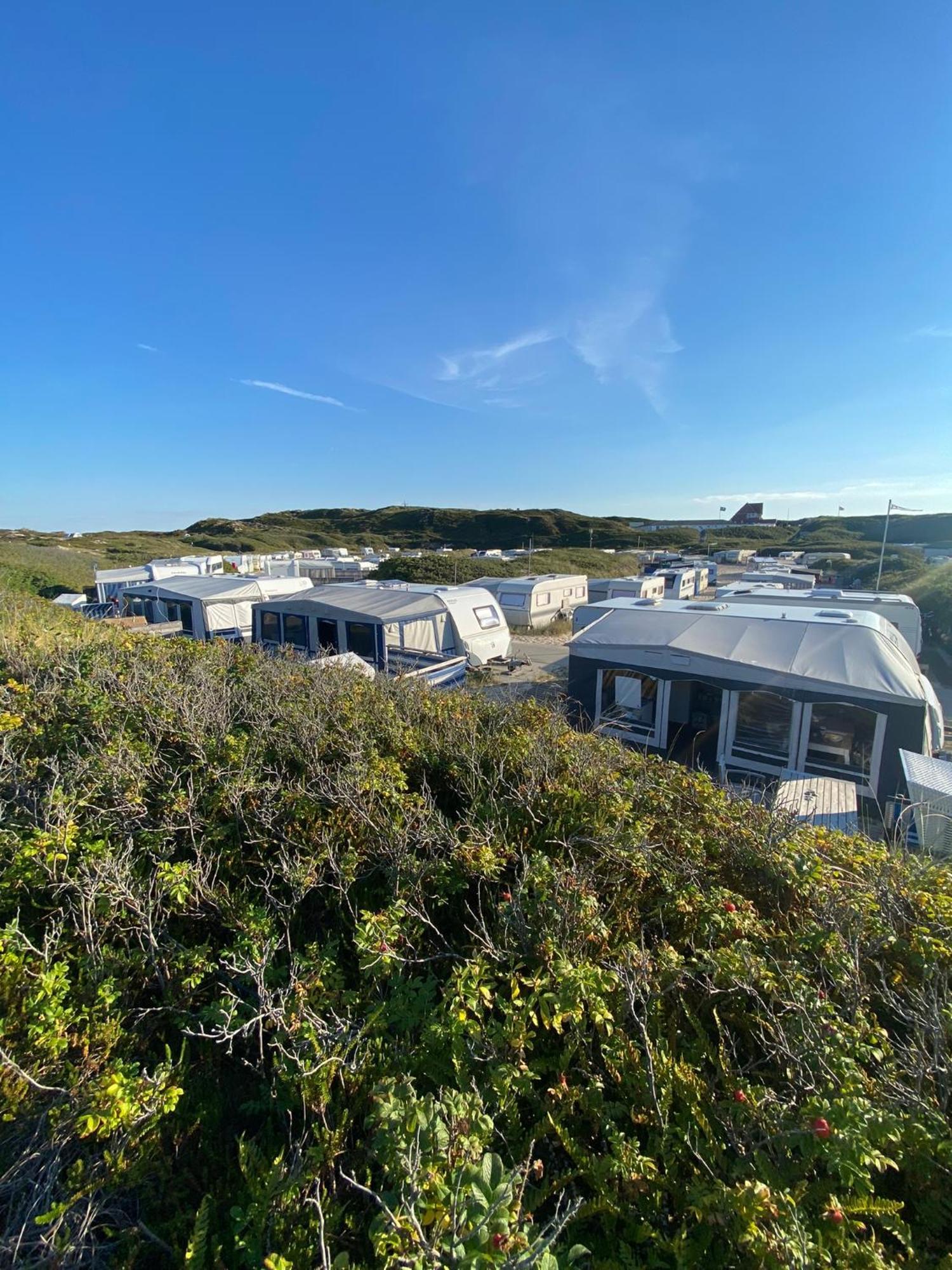 Wohnwagenvermietung Hoernum / Sylt Exterior foto