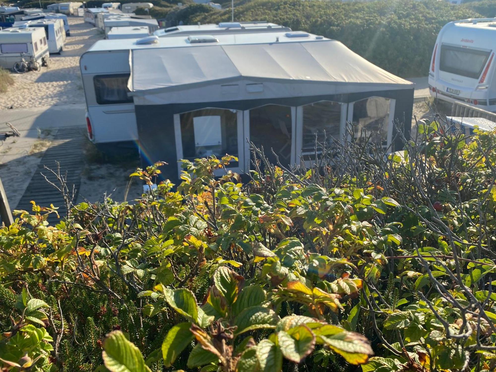 Wohnwagenvermietung Hoernum / Sylt Exterior foto