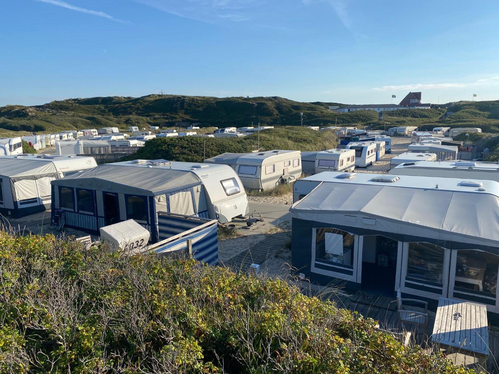 Wohnwagenvermietung Hoernum / Sylt Exterior foto