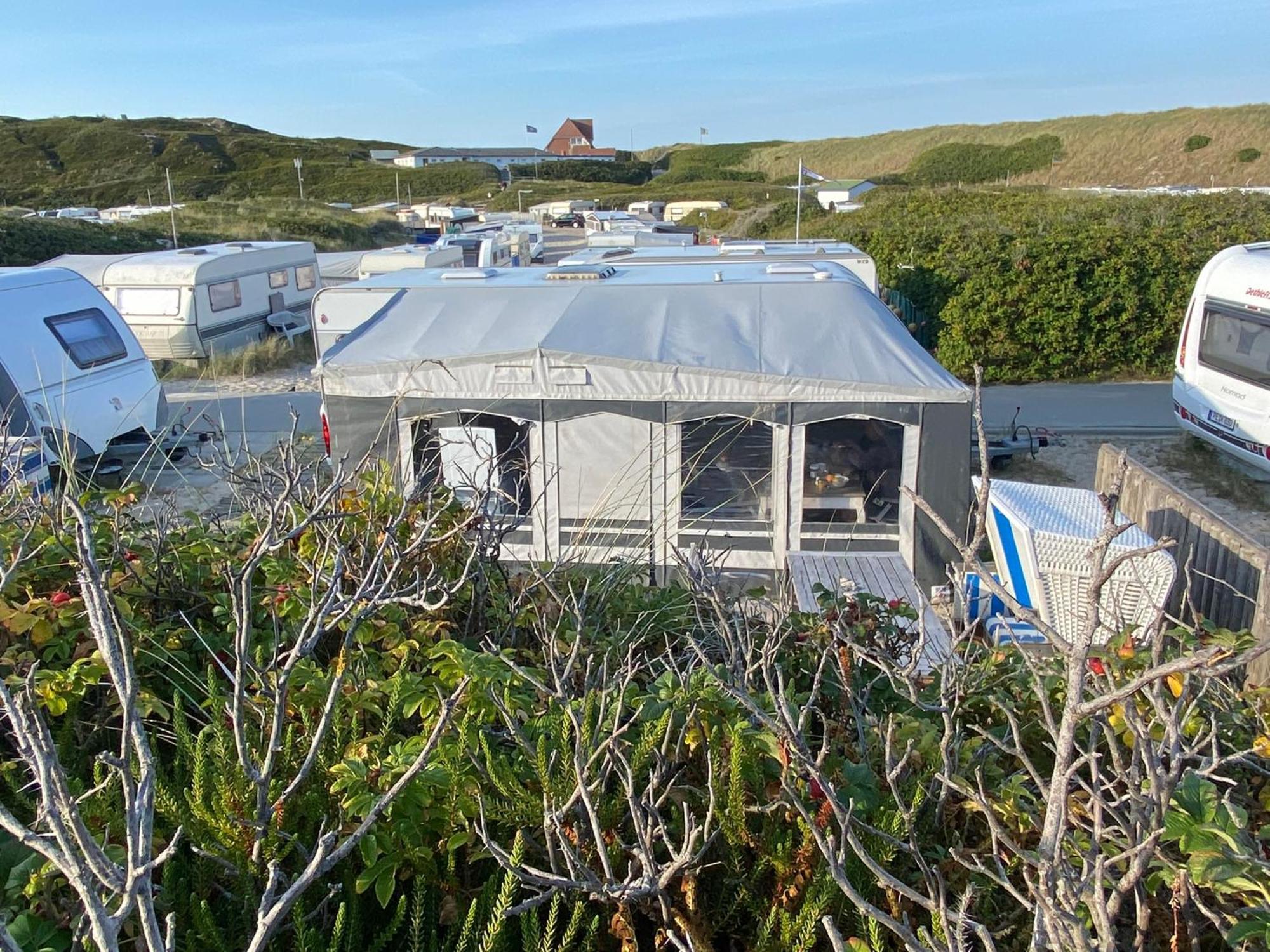 Wohnwagenvermietung Hoernum / Sylt Exterior foto